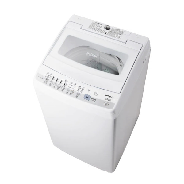 Hitachi 日立 NW65FS 洗衣6.5公斤/乾衣1.5公斤 日式全自動洗衣機 (低去水位)